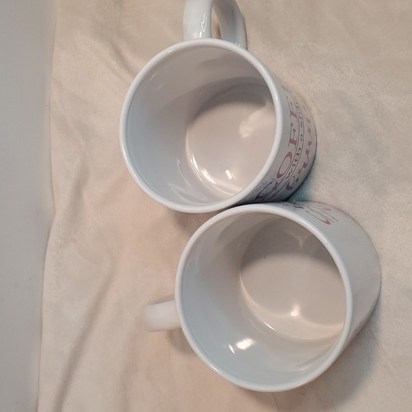 Coffee with a side of brunch Mugs / cups/ coffee cups set of 2 royalnorfolk - Picture 3 of 5